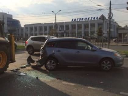 В Рыбинске в ДТП пострадала пенсионерка