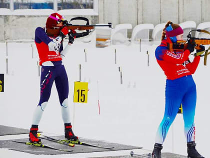 Рыбинские биатлонисты взяли медали областного первенства