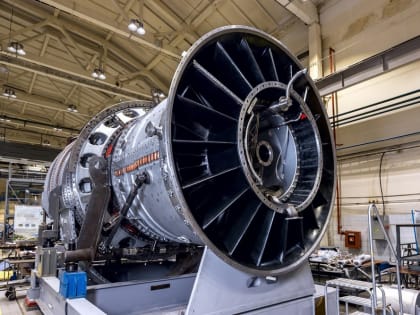 Первая газовая турбина ГТД-110М прошла испытания