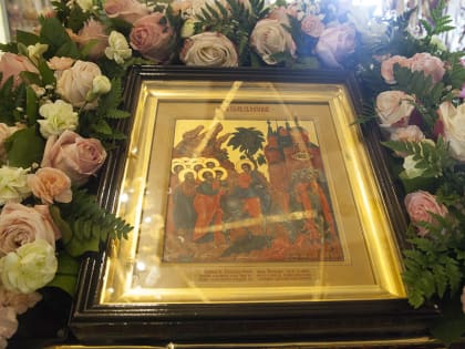 ПРАЗДНИК ВХОДА ГОСПОДНЯ В ИЕРУСАЛИМ. ТОЛГСКИЙ МОНАСТЫРЬ