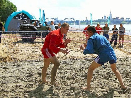 Рыбинские самбисты на сборах в Москве