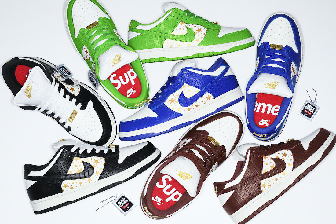 Supreme x Nike SB Dunk và Supreme x The North Face — hai collab định hình streetwear 1