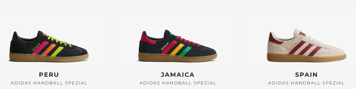 Adidas Handball Spezial Federation Pack — Germany, Japan và Chile là 3 trong số những đôi đẹp nhất bộ sưu tập 1
