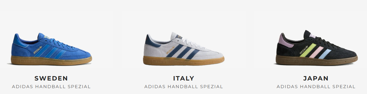 Adidas Handball Spezial Federation Pack — Germany, Japan và Chile là 3 trong số những đôi đẹp nhất bộ sưu tập 4