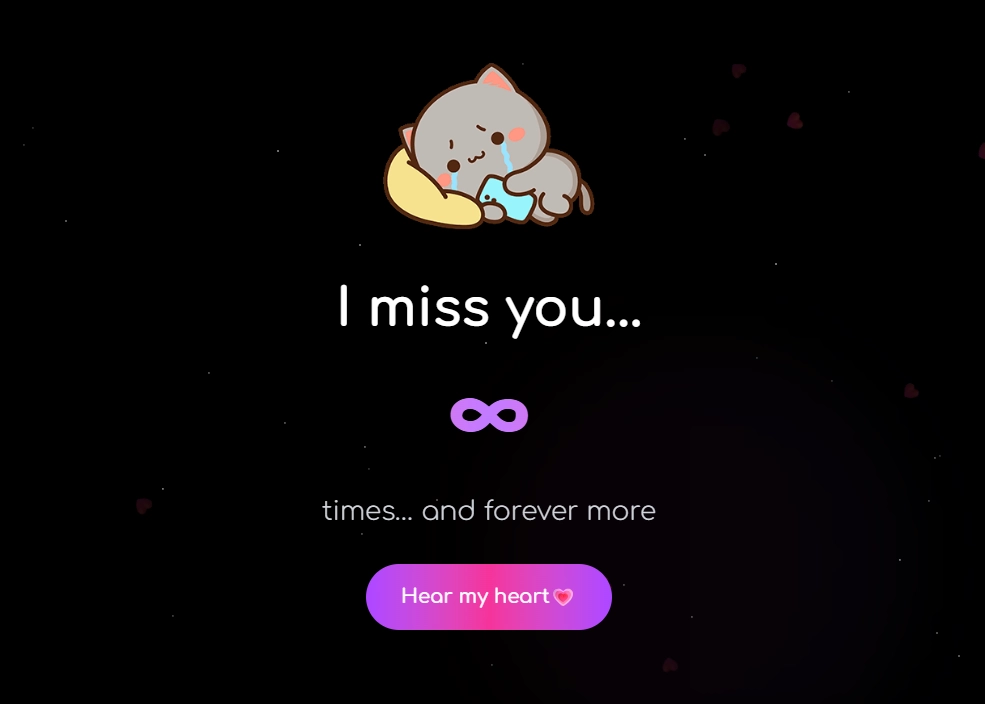 Miss You Website