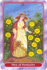 Nine of Pentacles (Coins)