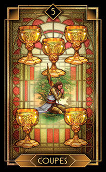 Five of Cups