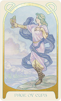 Page of Cups