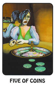 Five of Coins