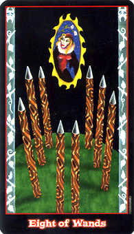 Eight of Wands