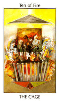 Ten of Fire (Wands)