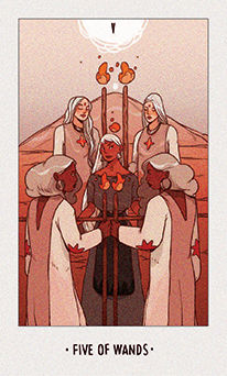 Five of Wands