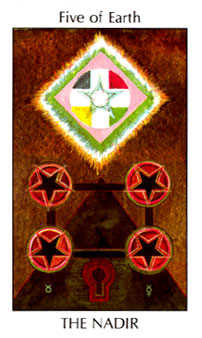 Five of Earth (Coins)