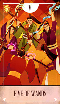 Five of Wands