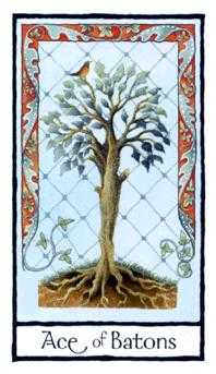 Ace of Batons (Wands)