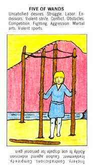 Five of Wands
