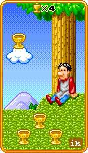 Four of Cups