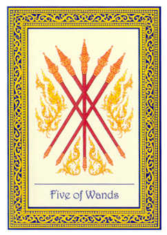 Five of Wands