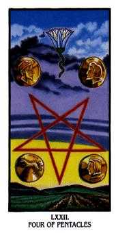 Four of Pentacles (Coins)