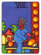 Eight of Pentacles (Coins)