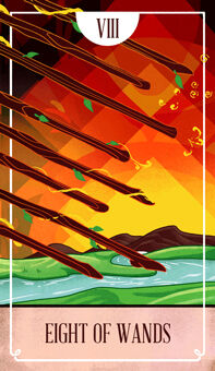 Eight of Wands
