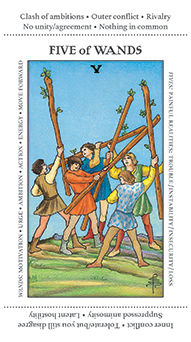 Five of Wands