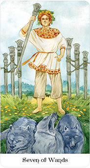 Seven of Wands