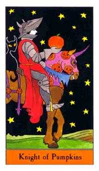 Knight of Pumpkins (Coins)