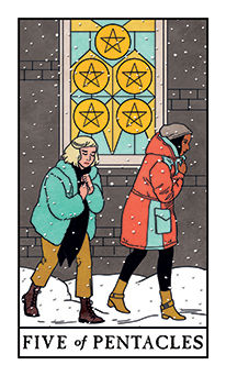 Five of Pentacles (Coins)