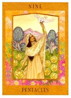 Nine of Pentacles (Coins)
