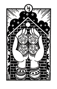 Four of Pentacles (Coins)