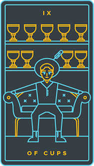Nine of Cups
