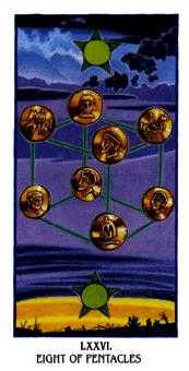 Eight of Pentacles (Coins)