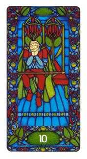 Ten of Staves (Wands)