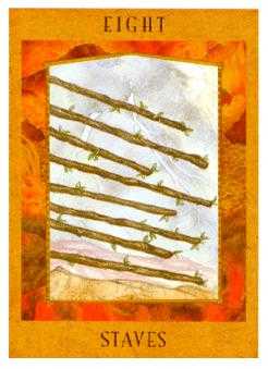 Eight of Staves (Wands)
