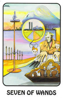 Seven of Wands