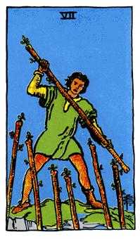 Seven of Wands