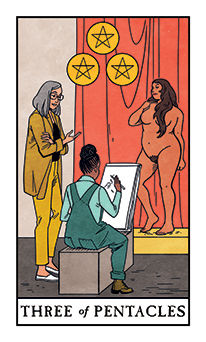 Three of Pentacles (Coins)