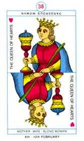 Queen of Hearts (Cups)