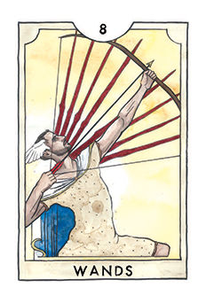 Eight of Wands