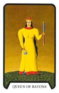 Queen of Batons (Wands)