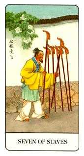 Seven of Staves (Wands)