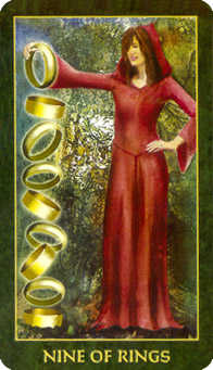 Nine of Rings (Coins)