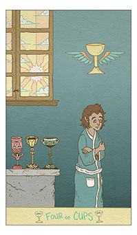 Four of Cups