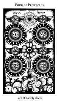 Four of Pentacles (Coins)