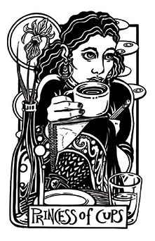 Page of Cups