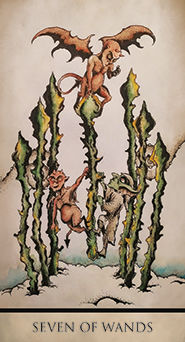Seven of Wands