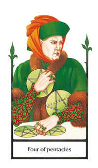 Four of Pentacles (Coins)