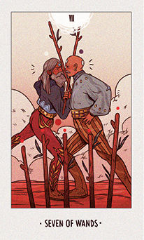 Seven of Wands
