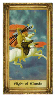 Eight of Wands